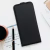 Husa Alcatel 1S (2020), Piele ecologica, Negru, 54800.01