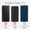 Husa Alcatel 1S (2020), Piele ecologica, Negru, 54800.01