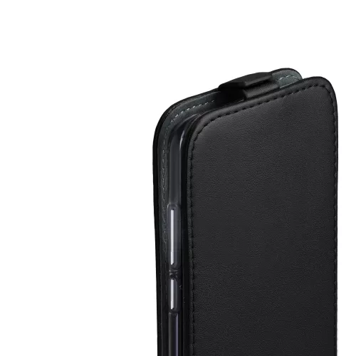 Husa Alcatel 1S (2020), Piele ecologica, Negru, 54800.01