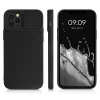 Husa iPhone 12 / iPhone 12 Pro, Silicon, Negru, 55098.01