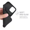 Husa iPhone 12 / iPhone 12 Pro, Silicon, Negru, 55098.01