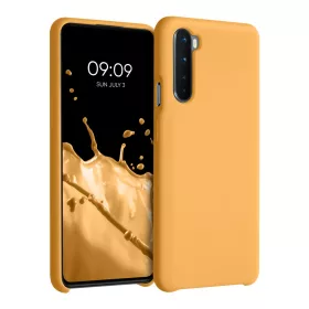 Husa OnePlus Nord, Silicon, Galben, 51871.217