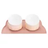 Set 2 Boluri inalte de ceramica pentru pisici si caini Navaris cu covoras, 250 ml, 53300.60
