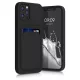 Husa iPhone 12 / iPhone 12 Pro, Silicon, Negru, 55112.01