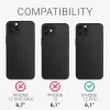 Husa iPhone 12 / iPhone 12 Pro, Silicon, Negru, 55112.01