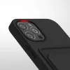 Husa iPhone 12 / iPhone 12 Pro, Silicon, Negru, 55112.01
