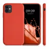 Husa iPhone 11, Silicon, Rosu, 50791.218