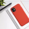 Husa iPhone 11, Silicon, Rosu, 50791.218