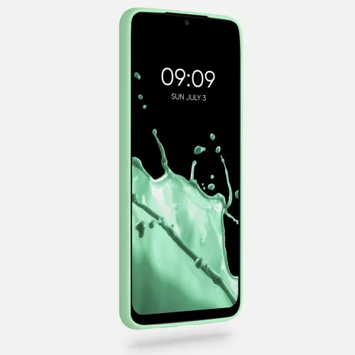 Husa Samsung Galaxy M12, Silicon, Verde, 55077.50