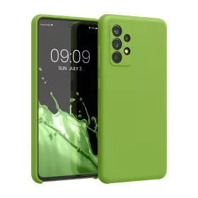 Husa Samsung Galaxy A52 / Galaxy A52 5G / Galaxy A52s 5G, Silicon, Verde, 54347.220
