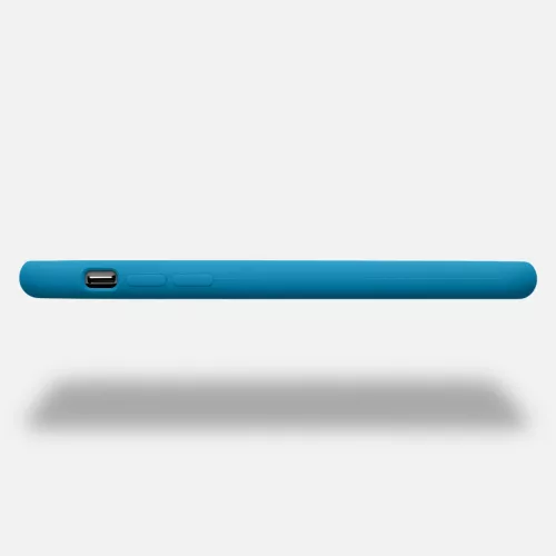 Husa iPhone X / iPhone XS, Silicon, Albastru, 46313.224