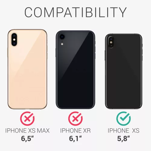 Husa iPhone X / iPhone XS, Silicon, Albastru, 46313.224