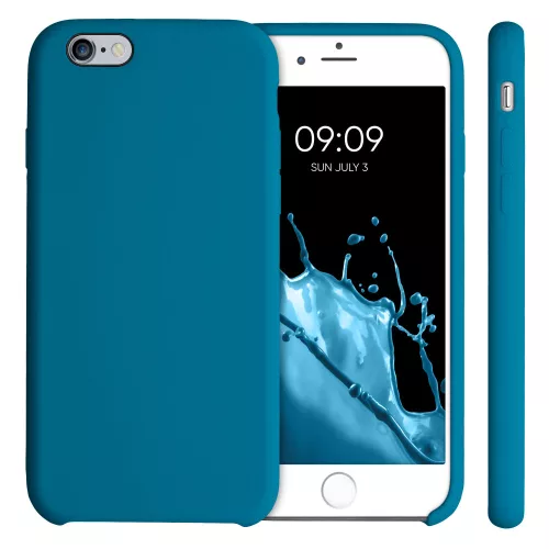 Husa iPhone 6 / iPhone 6s, Silicon, Albastru, 40223.224