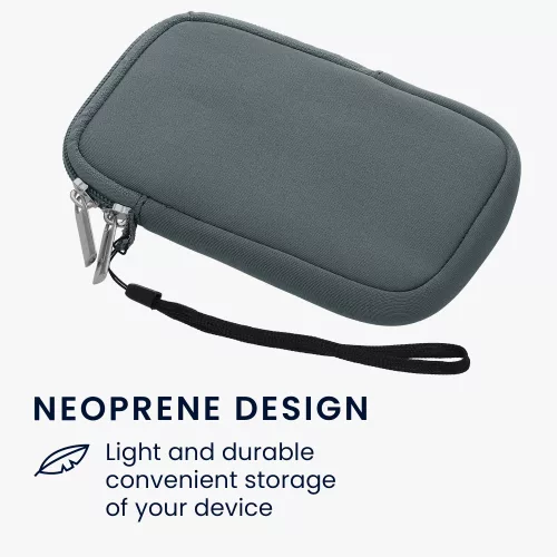 Husa universala telefon, M - 5.5", Neopren, Gri, 46188.2.12