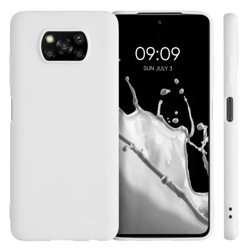 Husa Xiaomi Poco X3 (NFC) / Poco X3 Pro, Silicon, Alb, 53482.48