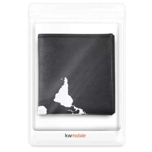Husa de protectie pentru Thermomix TM6/TM5, Kwmobile, Negru/Alb, Plastic, 55449.01