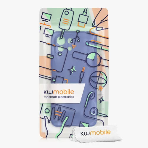 Husa Xiaomi Mi 11 Lite 5G, Silicon, Albastru, 54727.64