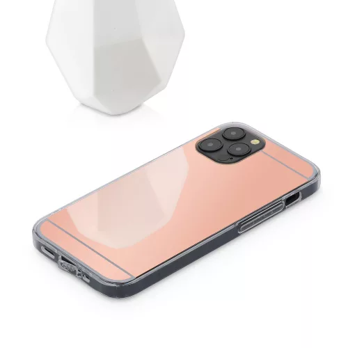 Husa iPhone 12 / iPhone 12 Pro, Silicon, Rose Gold, 55688.41
