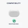 Husa pentru casti Beats Studio Buds, Kwmobile, Negru, Silicon, 55796.01