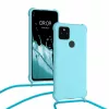 Husa Google Pixel 4a 5G, Silicon, Albastru, 55914.23