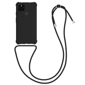 Husa Google Pixel 4a 5G, Silicon, Negru, 55914.01