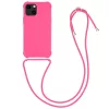 Husa iPhone 13 Mini, Silicon, Roz, 55933.77