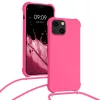 Husa iPhone 13 Mini, Silicon, Roz, 55933.77