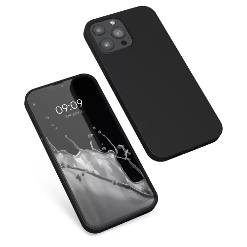 Husa iPhone 13 Pro Max, Silicon, Negru, 55971.47