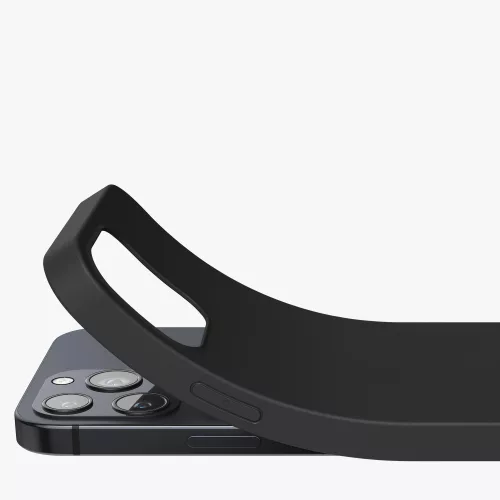 Husa iPhone 13 Pro Max, Silicon, Negru, 55971.47