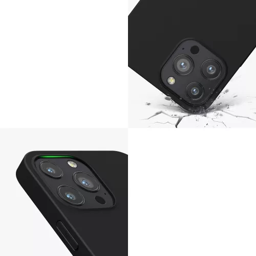 Husa iPhone 13 Pro Max, Silicon, Negru, 55971.47