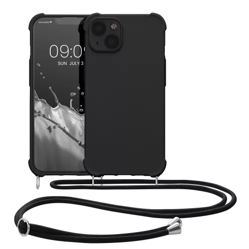 Husa iPhone 13, Silicon, Negru, 55950.01