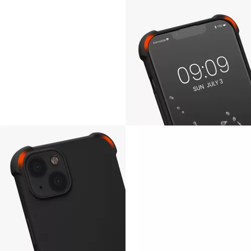 Husa iPhone 13, Silicon, Negru, 55950.01