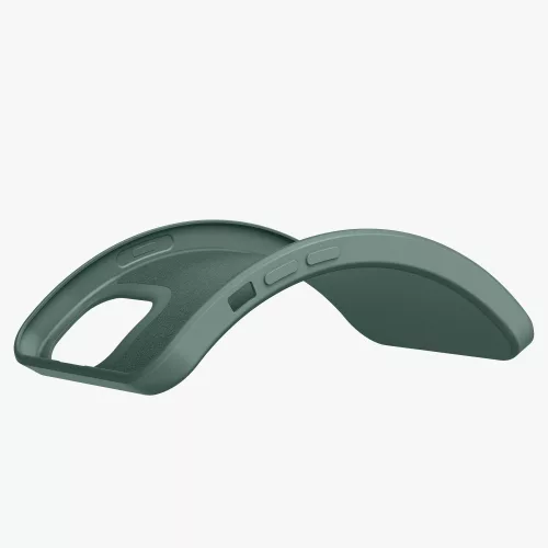 Husa iPhone 13, Silicon, Verde, 55948.166