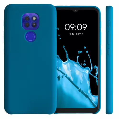 Husa Motorola Moto G9 Play / Moto E7 Plus, Silicon, Verde, 53403.224