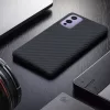 Husa OnePlus 9, Aramida, Negru, 56041.47