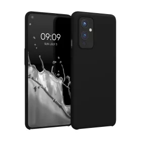 Husa OnePlus 9, Silicon, Negru, 56040.01