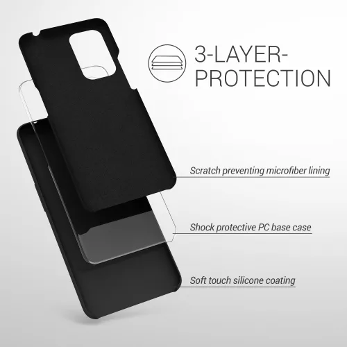 Husa OnePlus 9, Silicon, Negru, 56040.01