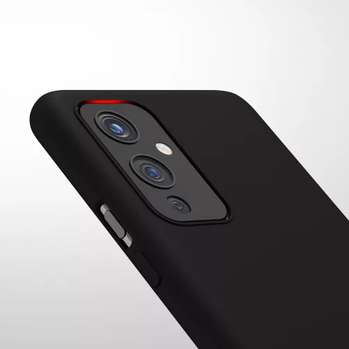 Husa OnePlus 9, Silicon, Negru, 56040.01