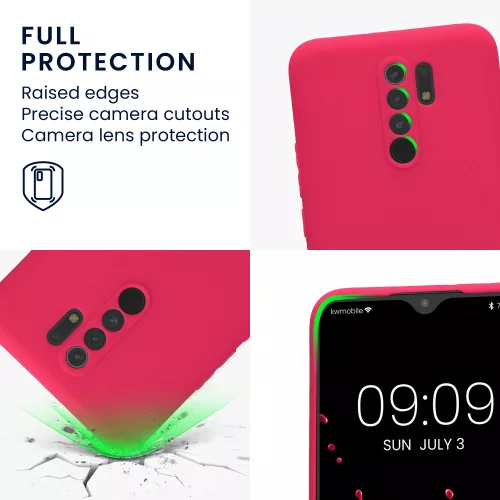 Husa Xiaomi Redmi 9, Silicon, Roz, 52766.77