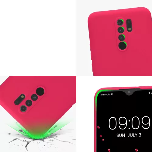 Husa Xiaomi Redmi 9, Silicon, Roz, 52766.77