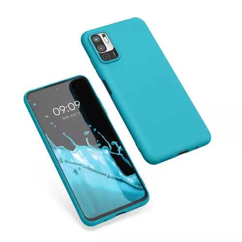 Husa Xiaomi Redmi Note 10 5G, Silicon, Albastru, 54947.223