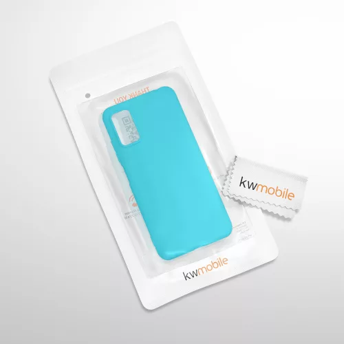 Husa Xiaomi Redmi Note 10 5G, Silicon, Albastru, 54947.223