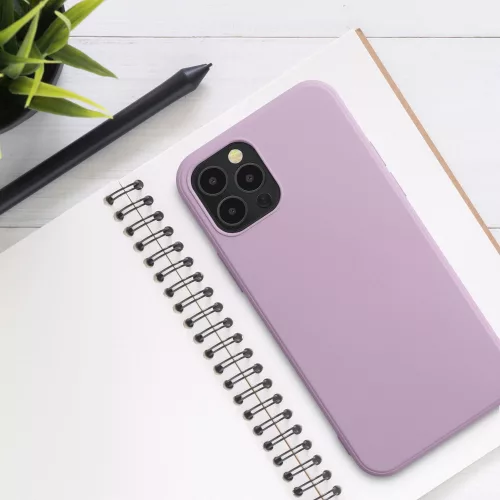 Husa Apple iPhone 12 / iPhone 12 Pro, Silicon, Mov, 53844.140