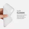 Husa Apple iPhone X / iPhone XS, Silicon, Alb, 42492.02
