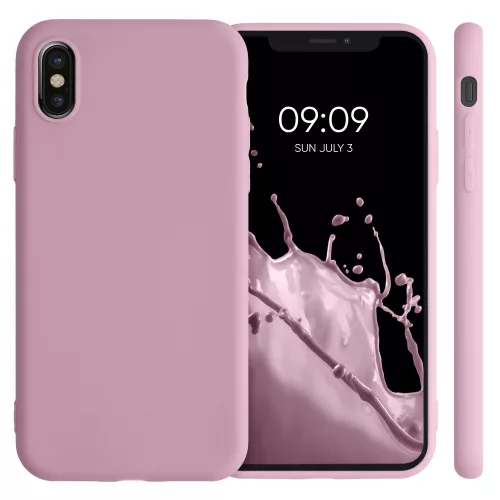 Husa Apple iPhone X / iPhone XS, Silicon, Mov, 42492.10
