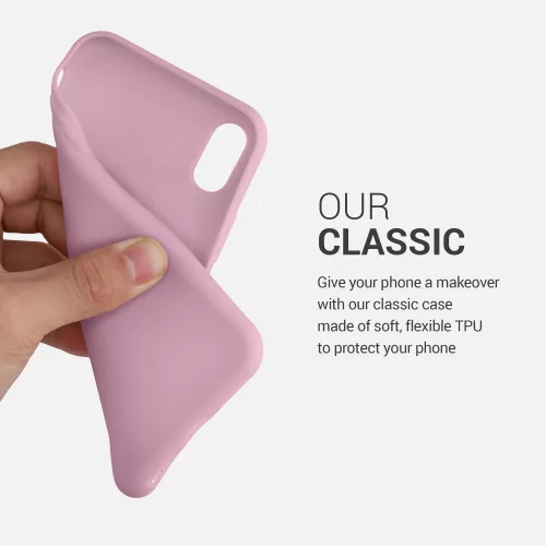 Husa Apple iPhone X / iPhone XS, Silicon, Mov, 42492.10