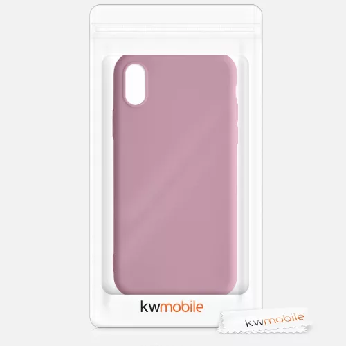 Husa Apple iPhone X / iPhone XS, Silicon, Mov, 42492.10