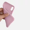 Husa Apple iPhone X / iPhone XS, Silicon, Mov, 42492.10