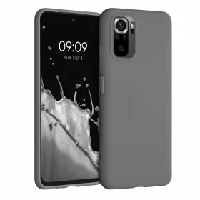Husa Xiaomi Redmi Note 10 / Redmi Note 10S, Silicon, Gri, 54541.155