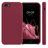 Husa Apple iPhone 5s / iPhone SE, Silicon, Rosu, 42766.209